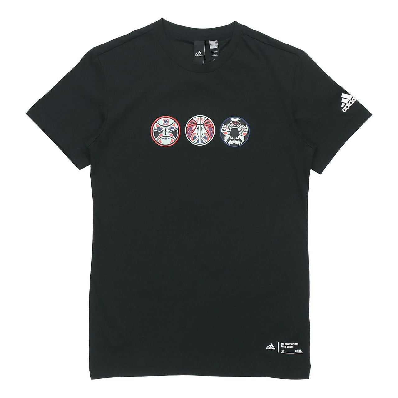 adidas GFX T CHINA Short-sleeve Tee Men Black FT2850