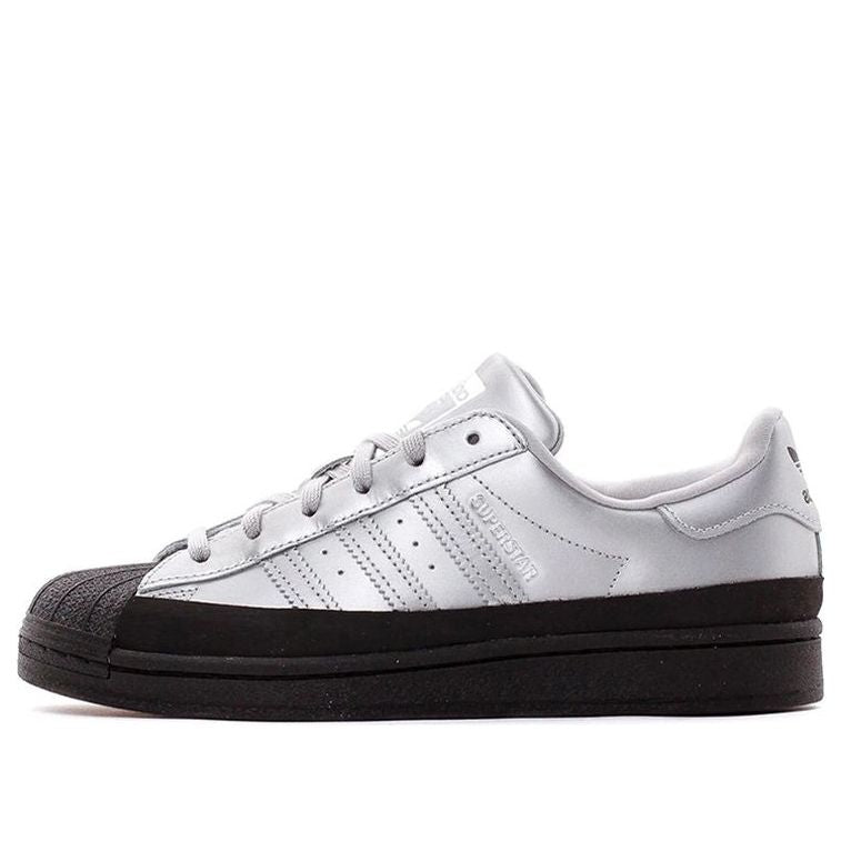 (WMNS) adidas Superstar 'Silver Metallic Black' FW3709