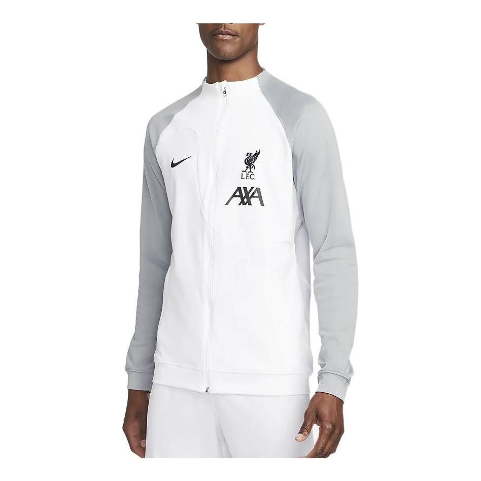 Nike Liverpool FC Academy Pro Knit Soccer Jacket 'Whtie' DN3080-101