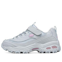 (GS) Skechers D'Lites 'Light Blue Pink' 664188L-LTBL