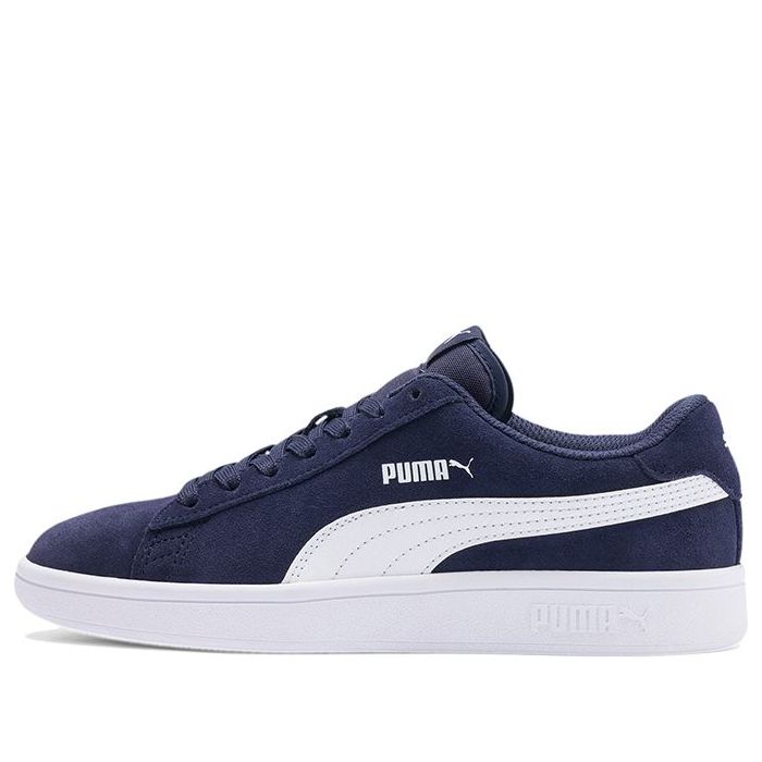PUMA Smash V2 Suede Jr Blue/White 365176-02
