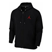 Men's Air Jordan Fleece Red Black 845861-010