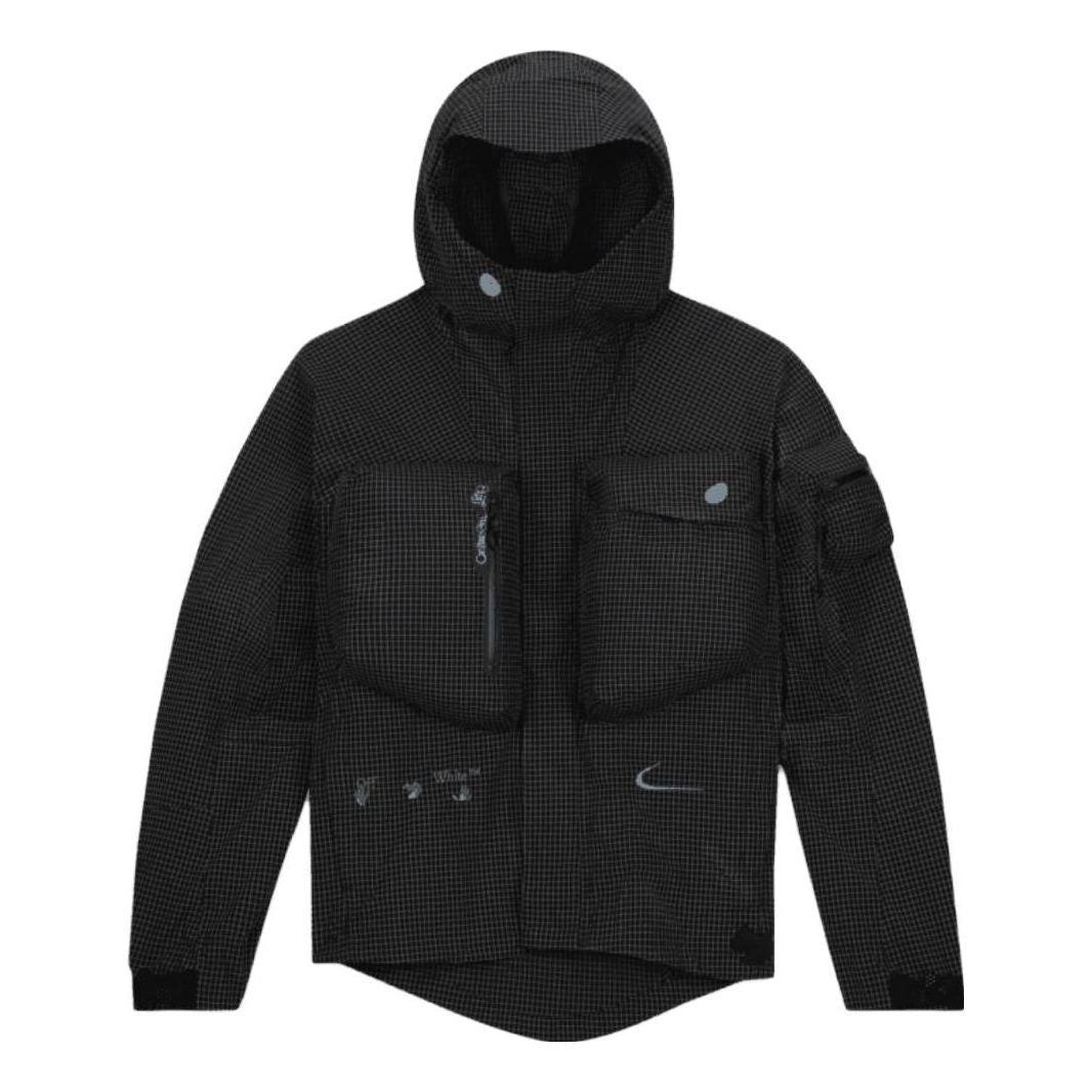 Nike x Off-White Hooded Pocket Jacket 'Black' DN1749-010