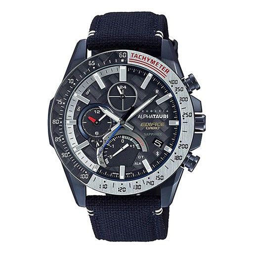 CASIO EDIFICE Limited Edition Solar Powered Waterproof Sports Sapphire Crystal Multi-Color Mens Colorblock Analog EQB-1000AT-1A