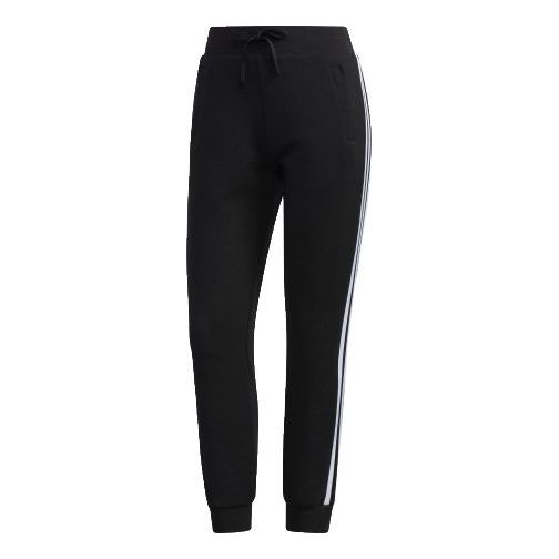 (WMNS) adidas W Mh Pt Dk 3S Track Pants For Black/White FM9308