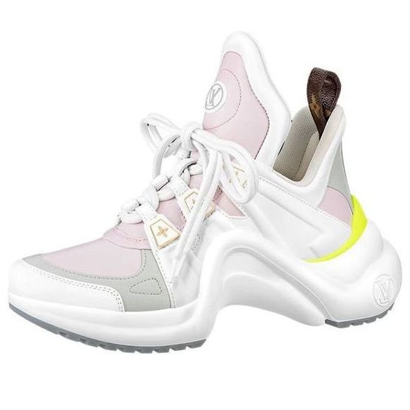 (WMNS) LOUIS VUITTON Archlight 1.0 Sneakers 'White Pink Grey' 1AACND