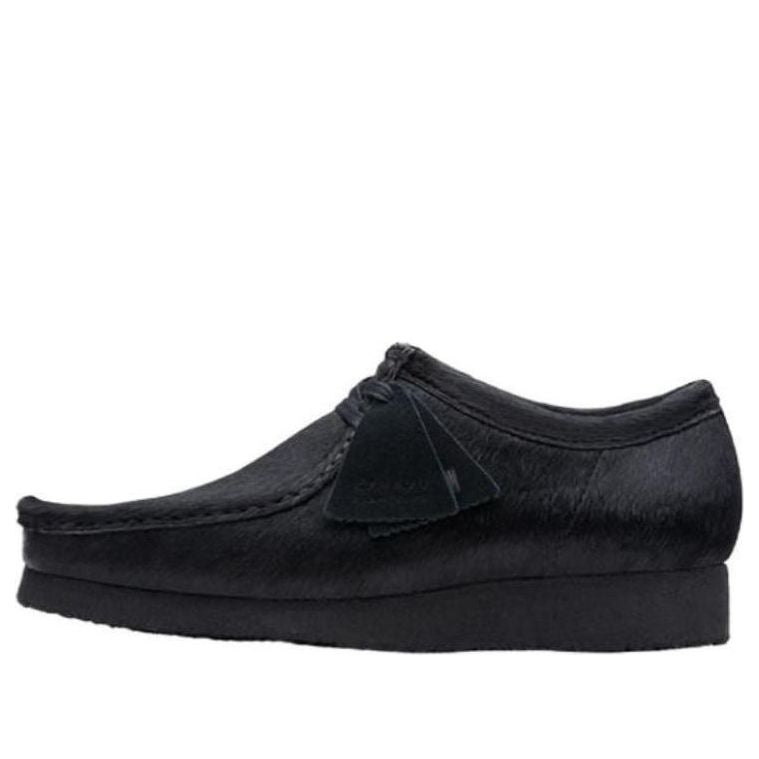 Clarks Wallabee Hair On 'Black' 26174031