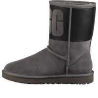 (WMNS) UGG Classic Short Rubber Boot 'Grey' 1096473-GRB