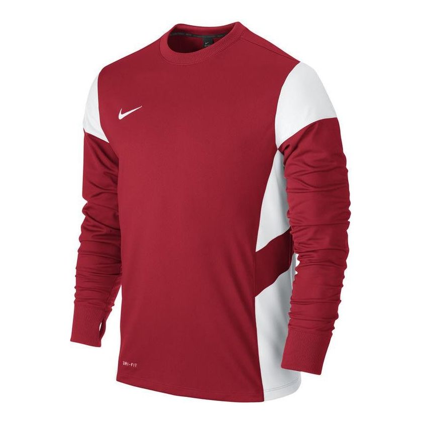 Nike Long Sleeves Tee 'Maroon Red White' 608722-657