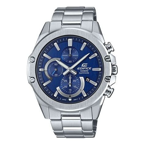CASIO Waterproof EDIFICE Sapphire Crystal Mens Blue Analog EFR-S567YD-2AUPR