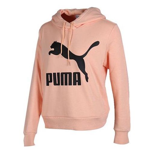 (WMNS) PUMA Classics Logo Hoodie 595915-88