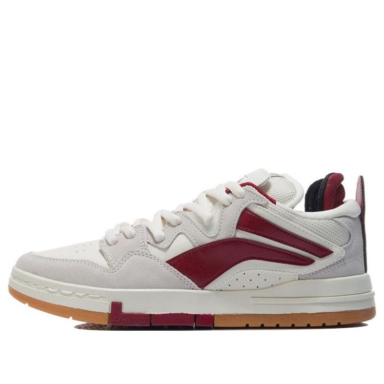 Li-Ning Wave Pro 'White Red Gum' AECR073-4