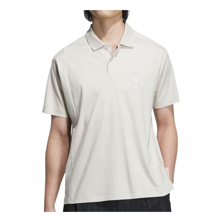 adidas Wuji Must Have Polo Shirt Asia Sizing 'Grey' JE6666