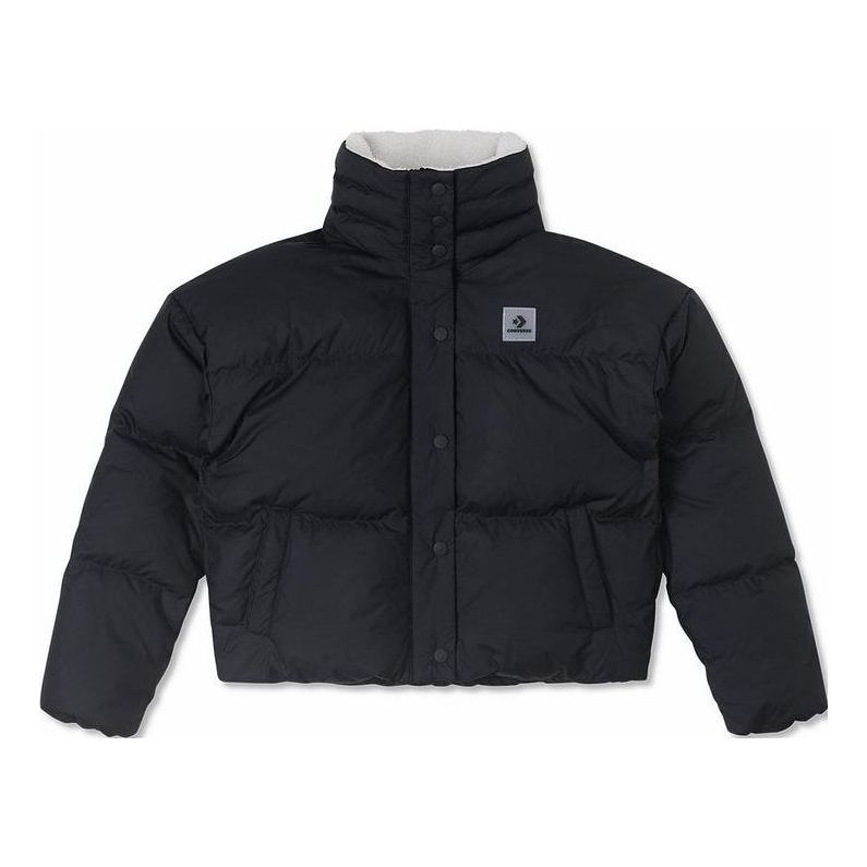 (WMNS) Converse Short Down Puffer Jacket 'Black' 10025204-A01