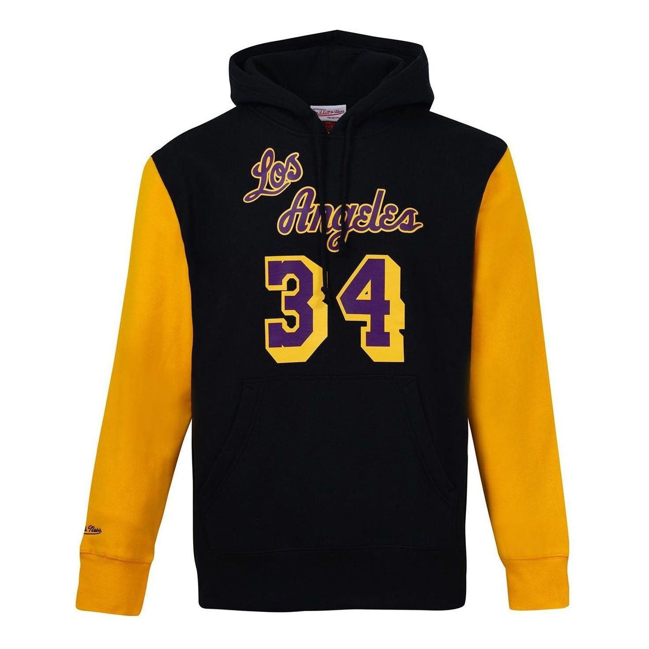 Mitchell & Ness x NBA LA Lakers 2004 Hoodie 'Shaquille O'neal 34' FNNP3417-LAL04SONBKGD