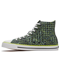 PONY ReflectiveHigh Top Canvas Sneakers Black 01M1SH05BK