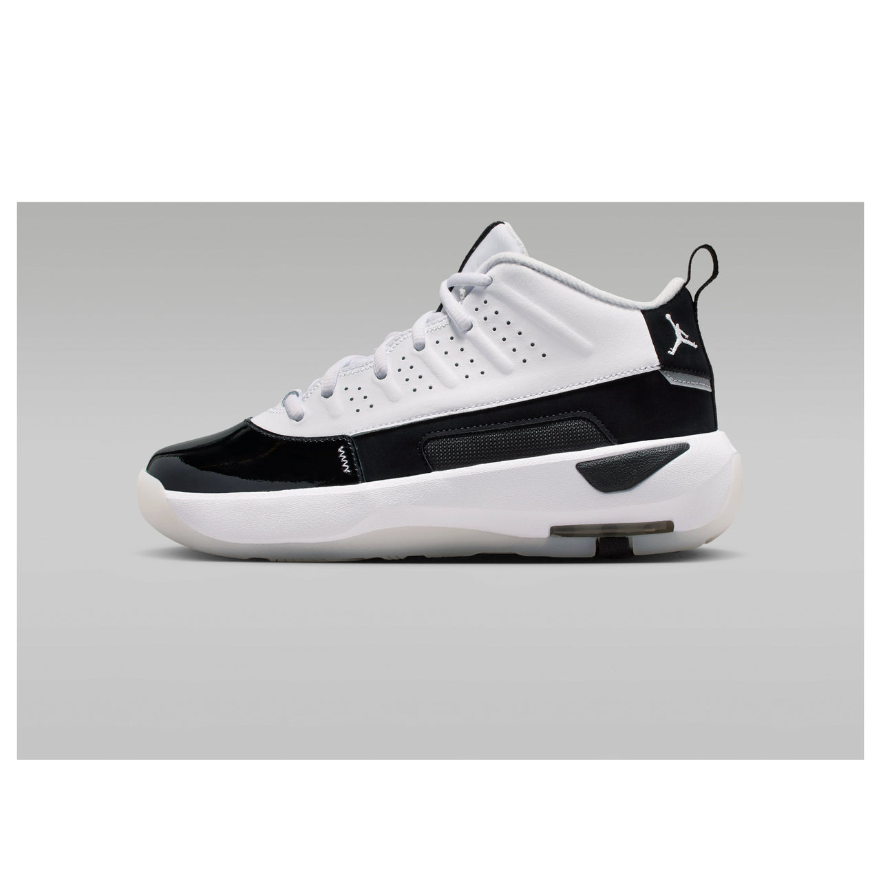 (GS) Air Jordan Max Aura 7 'White Summit White Black' HQ2089-100