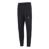 Men's Jordan As J Df Sprt Stmt Flc Pant Casual Breathable Sports Knit Long Pants/Trousers Black DJ0874-010