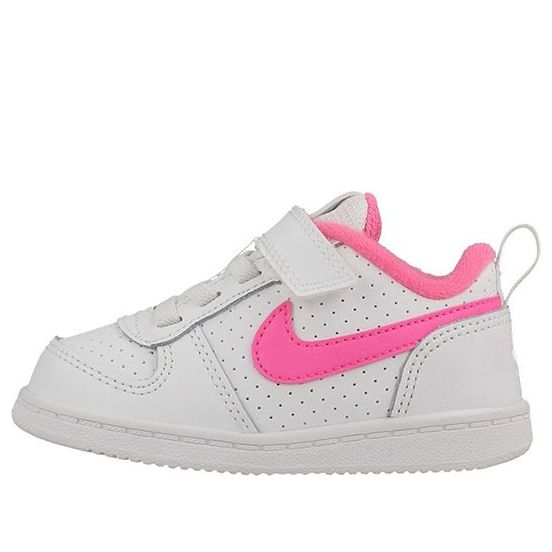 (TD) Nike Court Borough Low 'White Pink' 870030-100