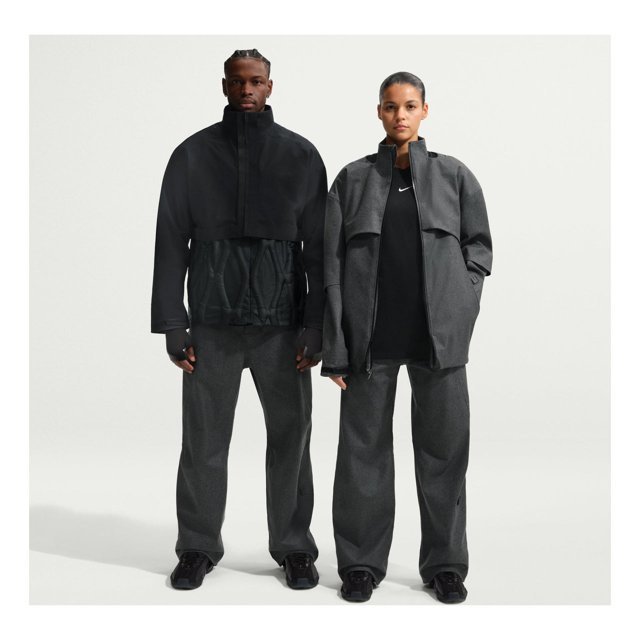 Nike x NOCTA CODE FLOW Pants 'Gray Heather Dark Gray' HQ4479-050