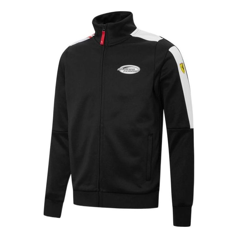 PUMA Ferrari Race T7 Track Jacket 'Black' 533722-01