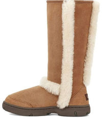 (WMNS) UGG Sunburst Tall White Brown 5218-CHE
