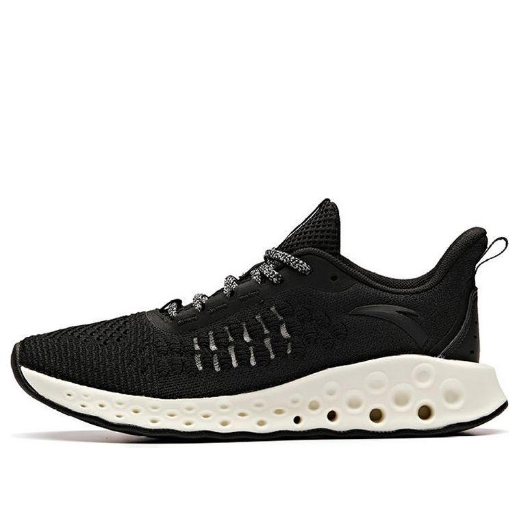 (WMNS) ANTA Running Series Sneakers 'Black and White' 12925588-2