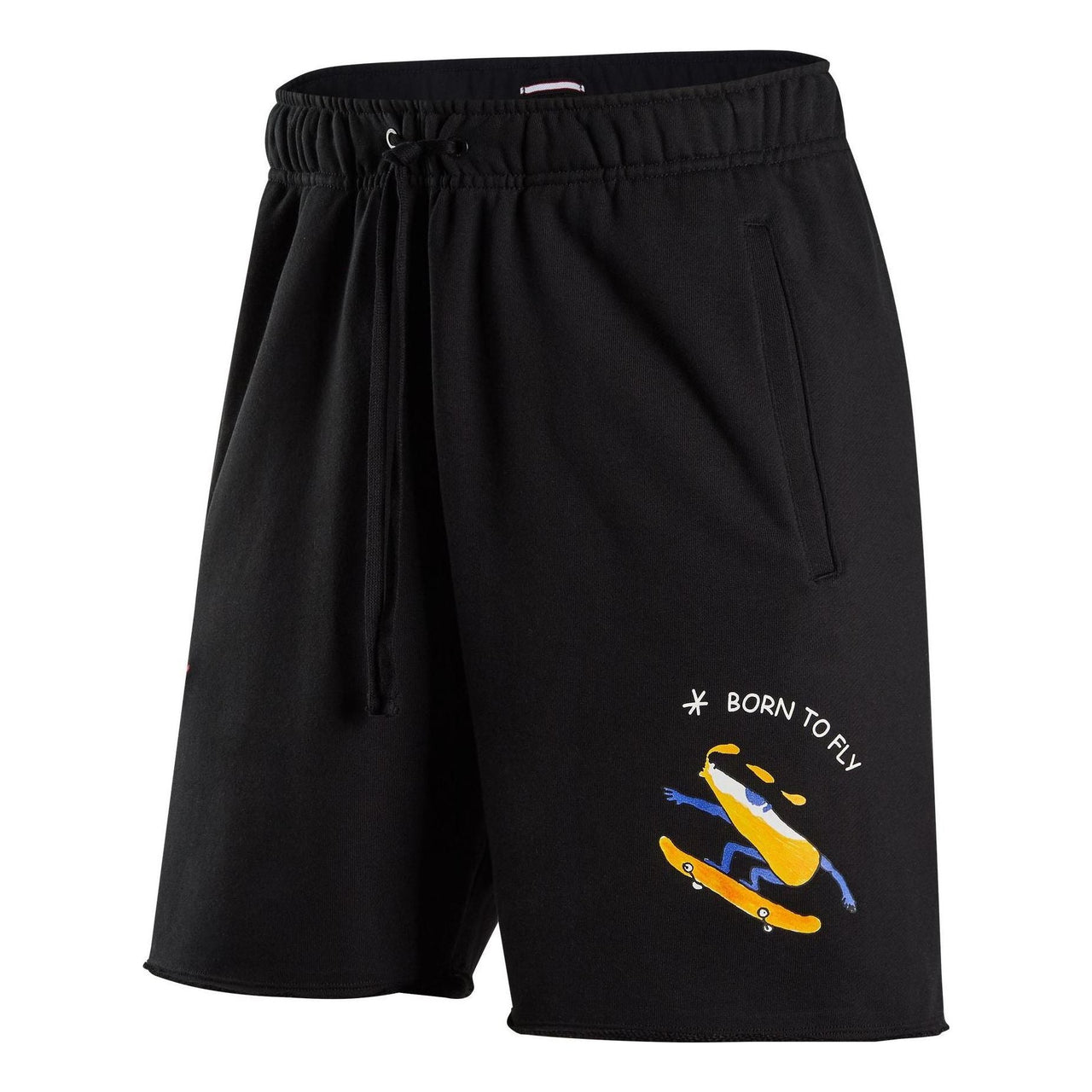 Air Jordan Street Style Plain Logo Shorts 'Black' FJ7708-010