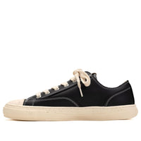 Maison MIHARA YASUHIRO PAST Sole 6 - Hole Leather Low-top Sneaker 'Black' S09FW202-BLK