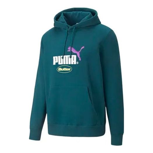 PUMA X Butter Good Pullover Hoodie 'Green' 532438-40