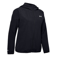 (WMNS) Under Armour Woven Branded Sport Coat Black 1351794-001