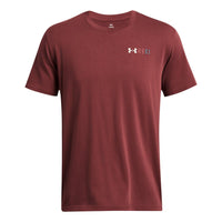 Under Armour Heavyweight Training Graphic T-shirt 'Dark Red' 1382904-688