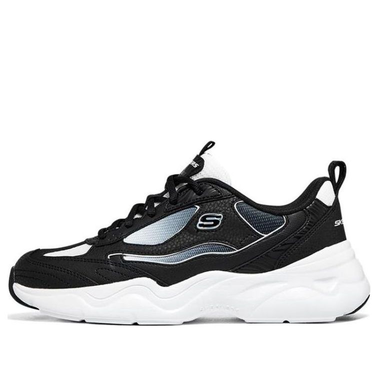 (WMNS) Skechers DLITES Airy 3.0 'Black White' 896075-BKW