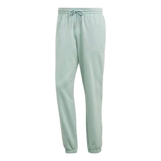 adidas originals Casual Loose Bundle Feet Elastic Waistband Sports Pants Green GN3368
