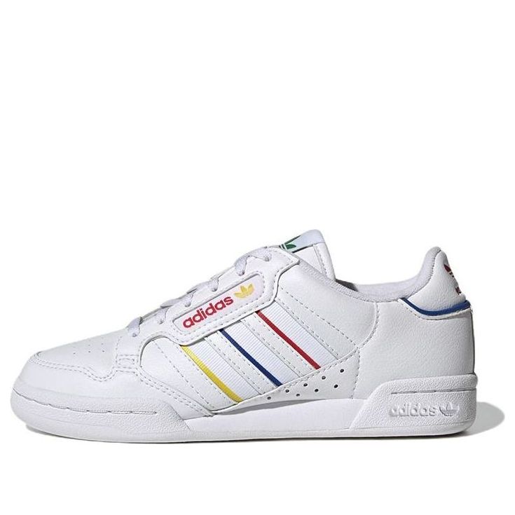 (GS) adidas Continental 80 Stripes Shoes 'White' GX9739