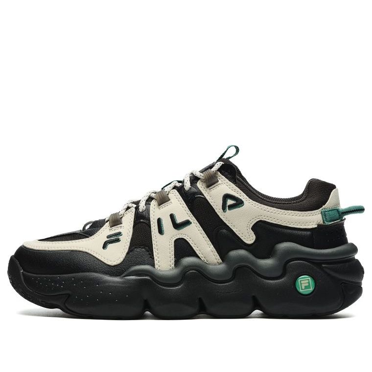 FILA Panini Basketball Shoes 'Black Oatmeal' F12M242605FBO
