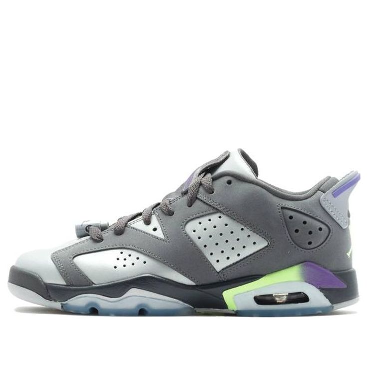 (GS) AIr Jordan 6 Low 'Dark Grey' 768878-008