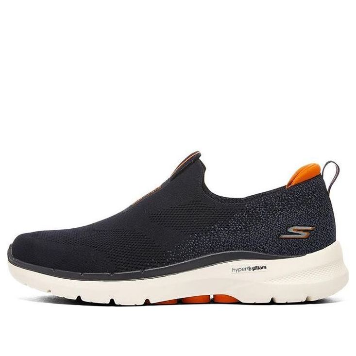 Skechers Go Walk 6 Slip On 'Navy Orange' 216202-NVOR