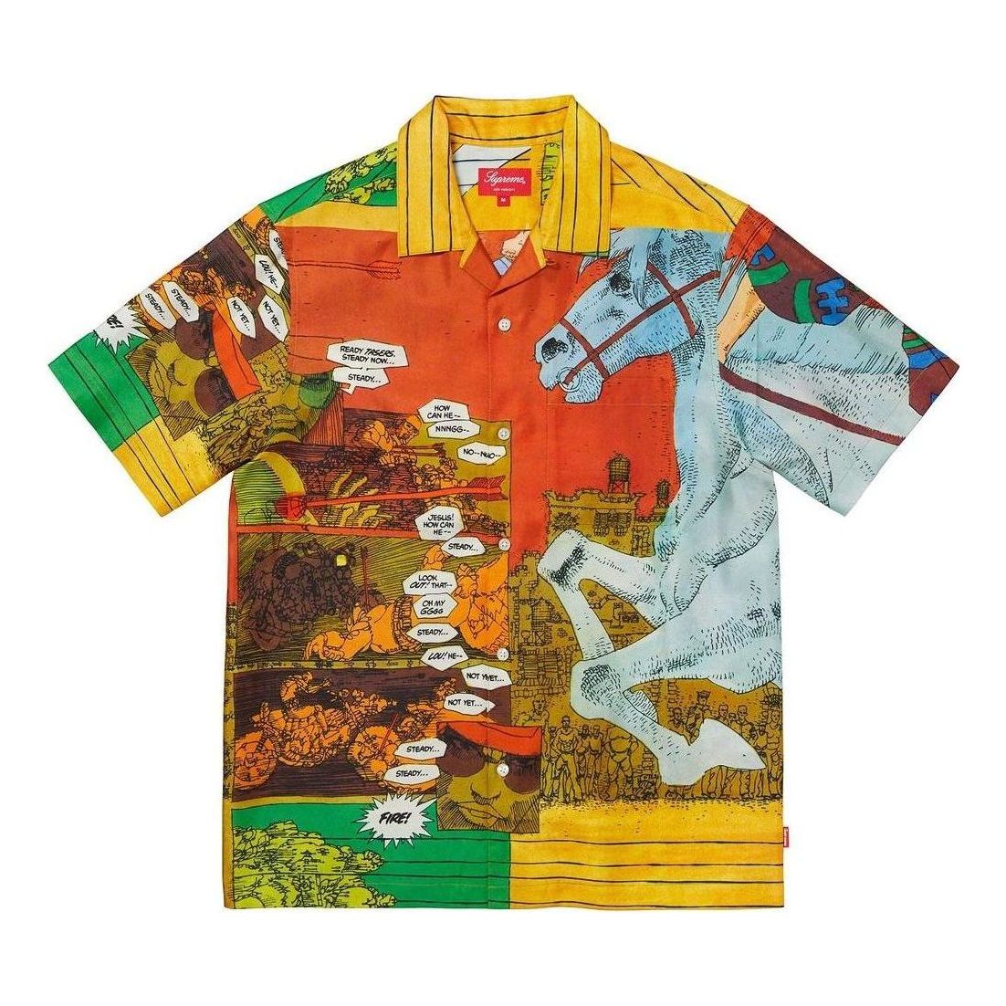 Supreme Ronin Silk S/S Shirt 'Multi-Color' SUP-SS23-023