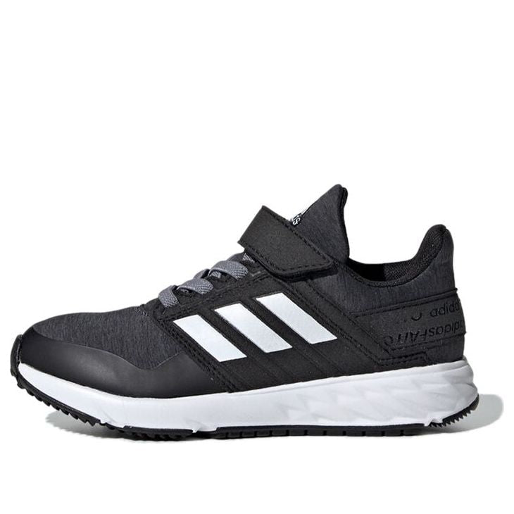 (PS) adidas FortaFaito EL J 'Dark Grey Heather' EE7309