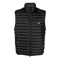 STONE ISLAND Patch Nylon Down Vest 'Black' 7715G0224-V0029