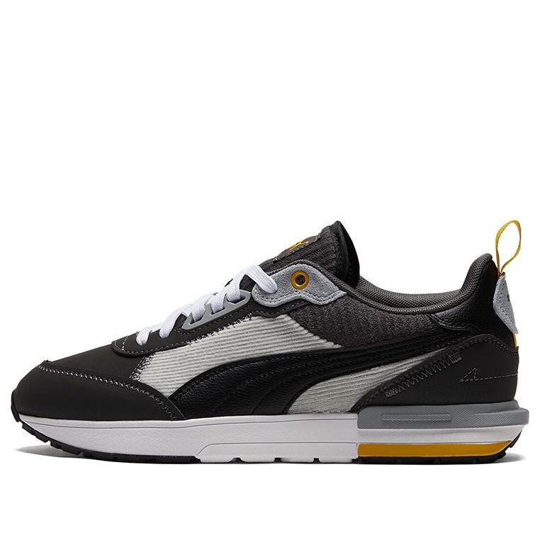 PUMA Unisex R22 Casual Shoes Black/Gray 383834-02