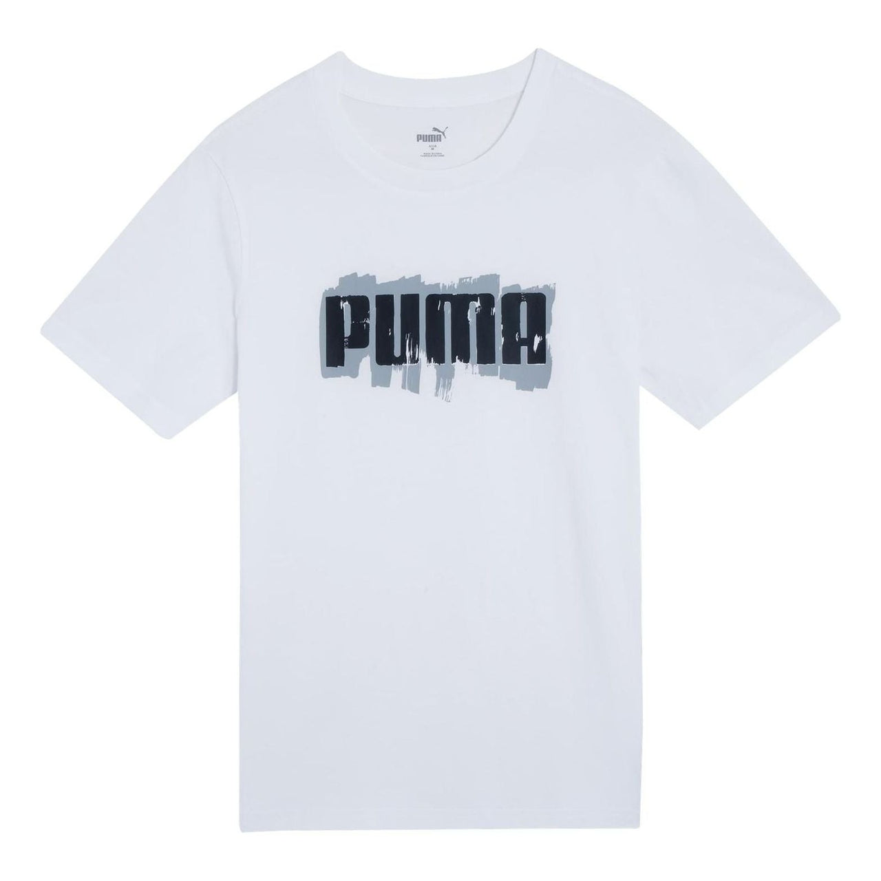 PUMA Logo Wording T-shirt 'White' 676696-02