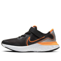 (PS) Nike Renew Run 'Black White Orange' CT1436-001