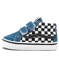Vans Sk8-Mid Reissue V Toddler Black/White Checkboard VN0A5DXD2JE