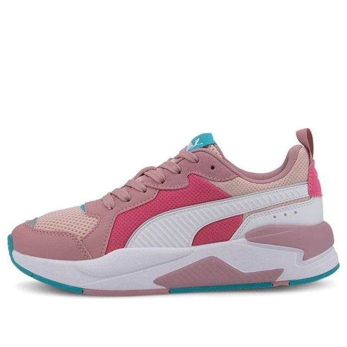 (GS) PUMA X-ray Sports Running Shoes Pink/White 372920-09