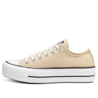 (WMNS) Converse Chuck Taylor All Star Platform Low 'Farro White' 568626C