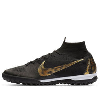 Nike Mercurial SuperflyX 6 Elite TF Turf 'Black Gold' AH7374-077