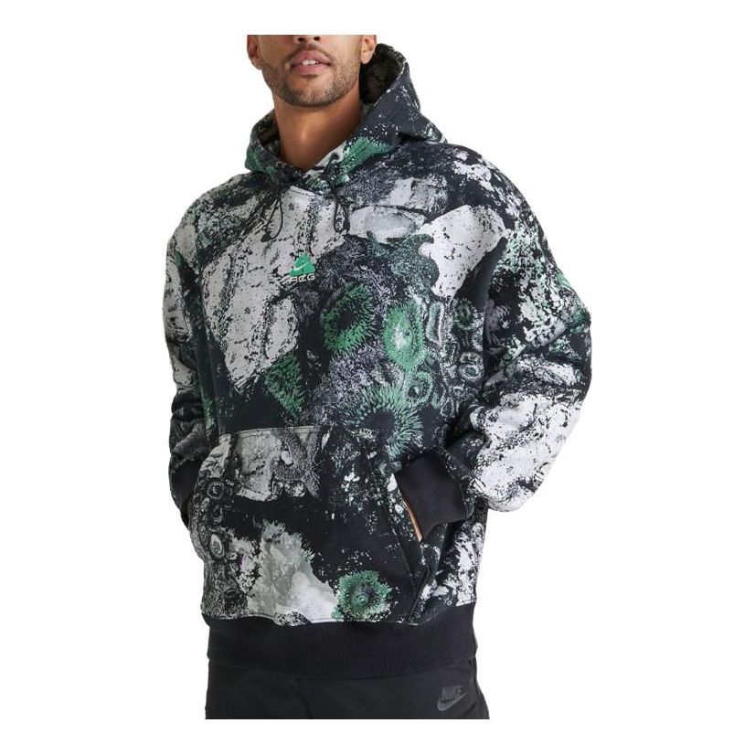 Nike Acg Therma-fit Tuff Fleece Hoodie 'Black Summit White' DV9096-493