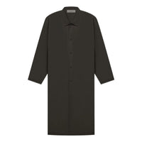 Fear of God Essentials FW22 Long Coat 'Off Black' FOG-FW22-852